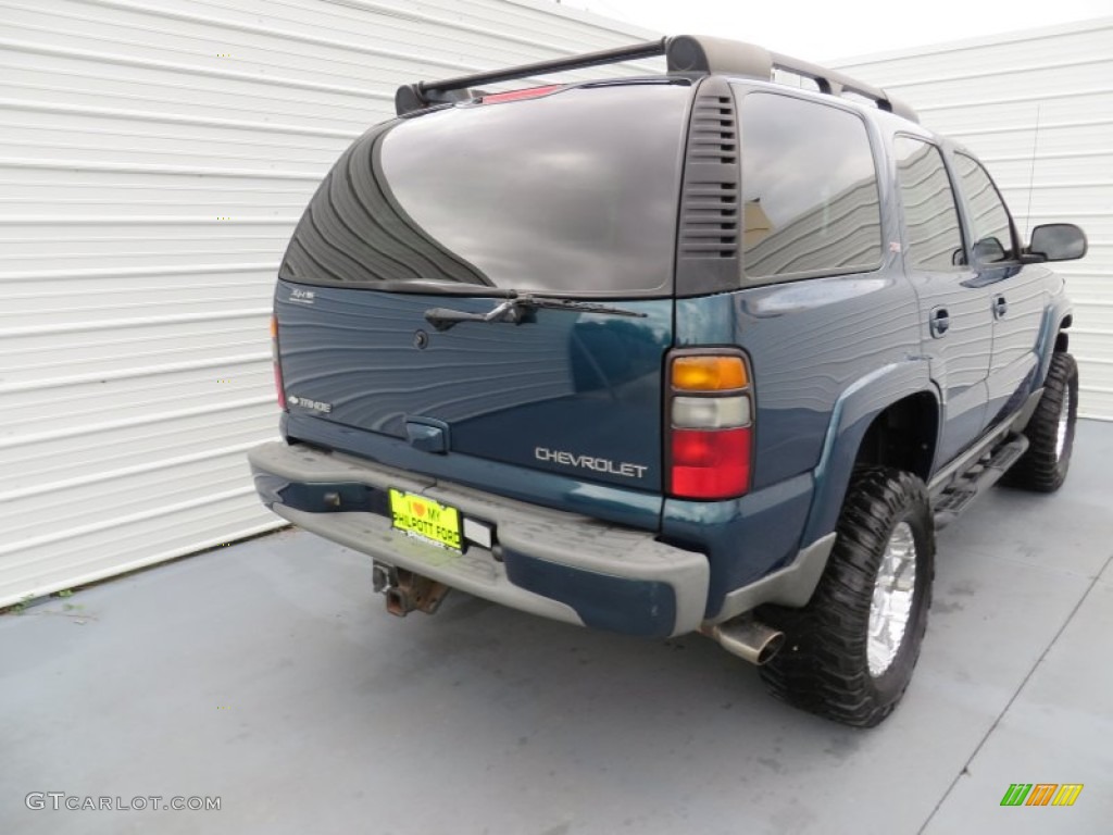 2005 Tahoe Z71 4x4 - Bermuda Blue Metallic / Gray/Dark Charcoal photo #4