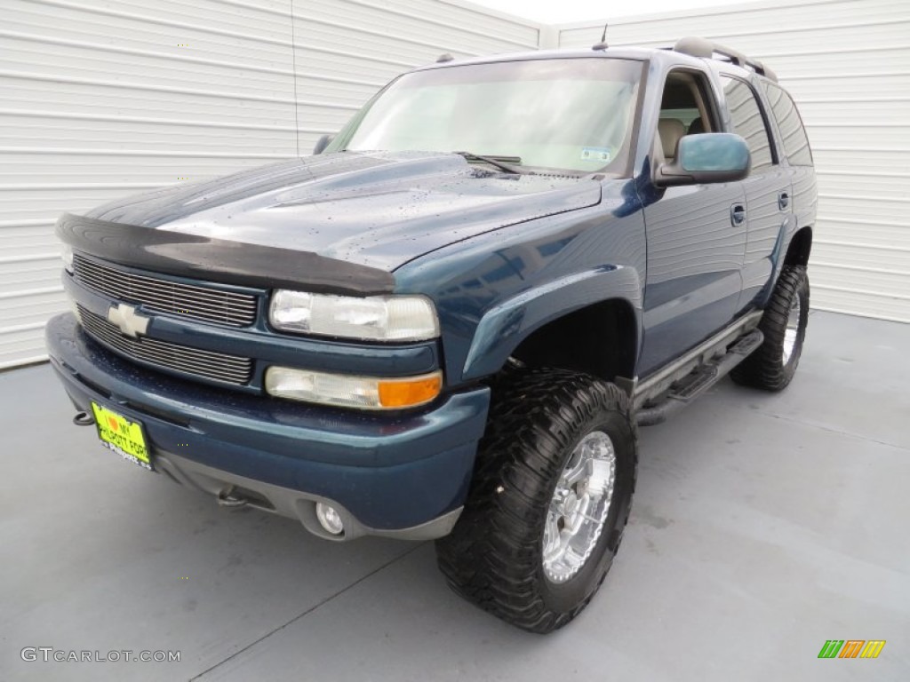 2005 Tahoe Z71 4x4 - Bermuda Blue Metallic / Gray/Dark Charcoal photo #7