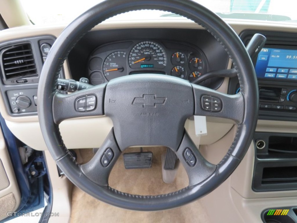 2005 Tahoe Z71 4x4 - Bermuda Blue Metallic / Gray/Dark Charcoal photo #48