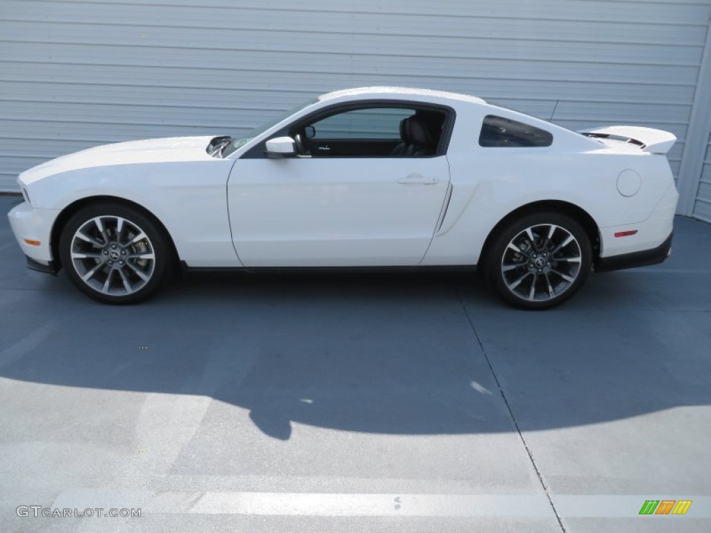 2011 Mustang GT Premium Coupe - Performance White / Charcoal Black photo #6