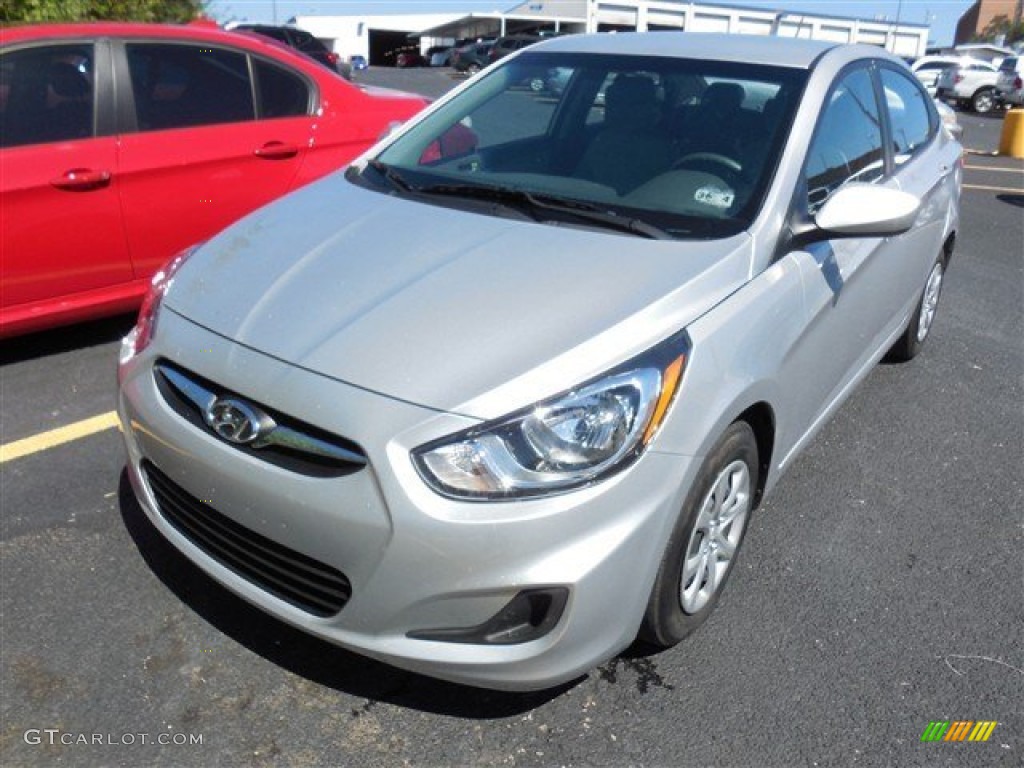 2012 Accent GLS 4 Door - Ironman Silver / Gray photo #1