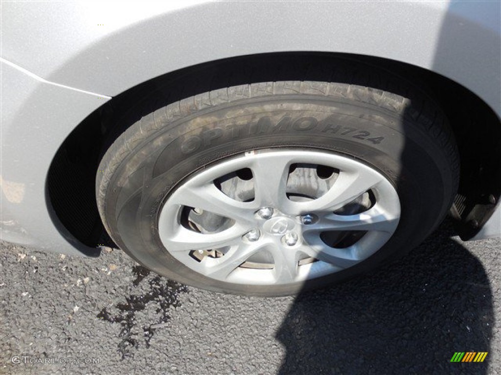 2012 Accent GLS 4 Door - Ironman Silver / Gray photo #5