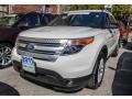 2011 White Suede Ford Explorer XLT 4WD  photo #1