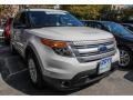 2011 White Suede Ford Explorer XLT 4WD  photo #2