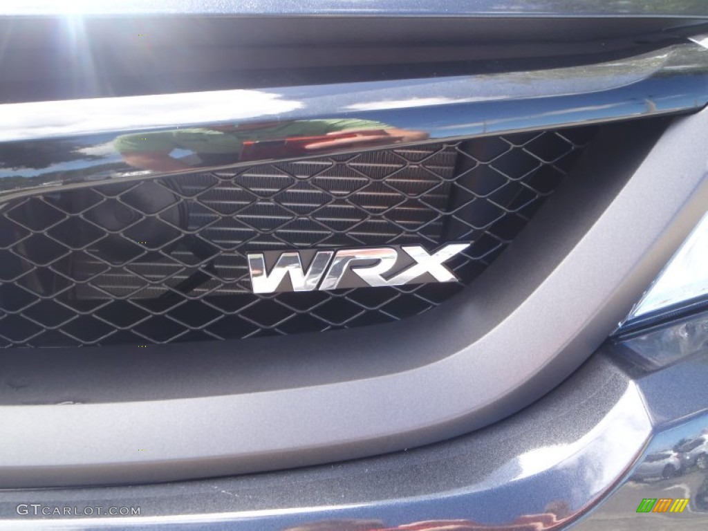 2013 Impreza WRX 4 Door - Dark Gray Metallic / WRX Carbon Black photo #3