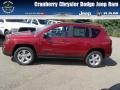 2014 Deep Cherry Red Crystal Pearl Jeep Compass Sport 4x4  photo #1