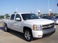 2008 Summit White Chevrolet Silverado 1500 LT Crew Cab  photo #3