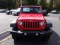 2014 Flame Red Jeep Wrangler Sport 4x4  photo #3