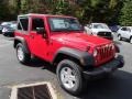 2014 Flame Red Jeep Wrangler Sport 4x4  photo #4