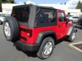 2014 Flame Red Jeep Wrangler Sport 4x4  photo #6