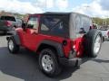 2014 Flame Red Jeep Wrangler Sport 4x4  photo #8