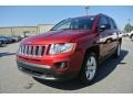 Deep Cherry Red Crystal Pearl 2013 Jeep Compass Sport 4x4