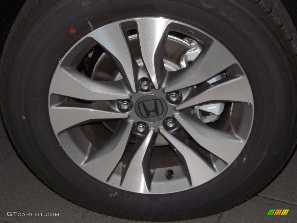 2014 Accord LX Sedan - Alabaster Silver Metallic / Black photo #3