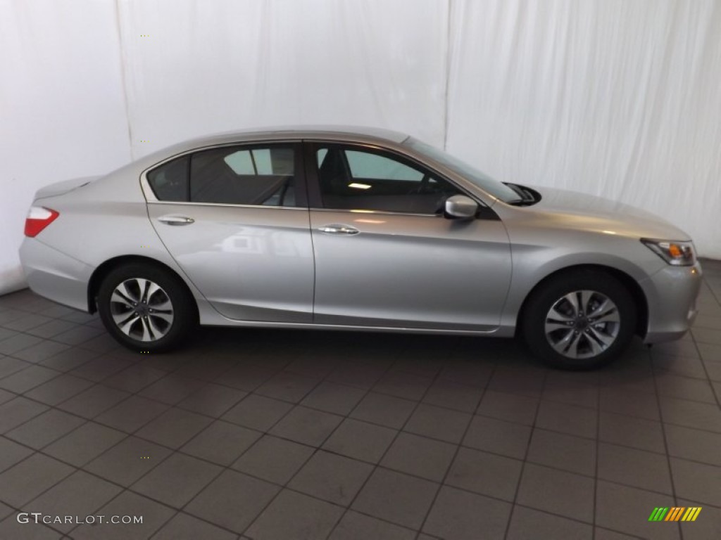 2014 Accord LX Sedan - Alabaster Silver Metallic / Black photo #5