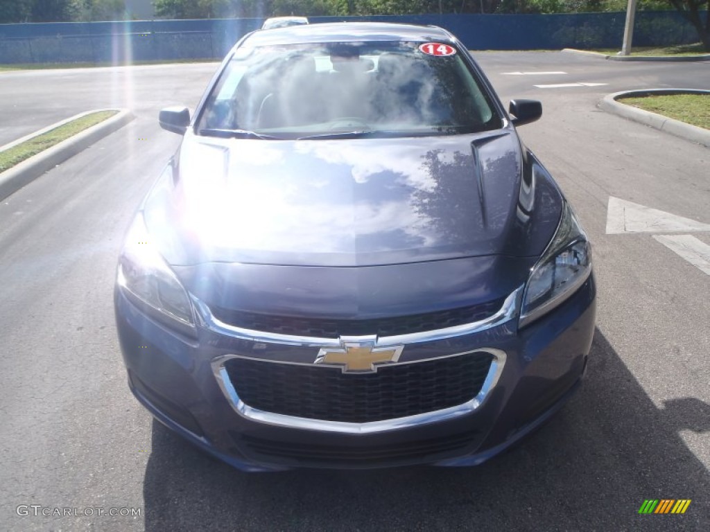 2014 Malibu LS - Atlantis Blue Metallic / Jet Black/Titanium photo #2