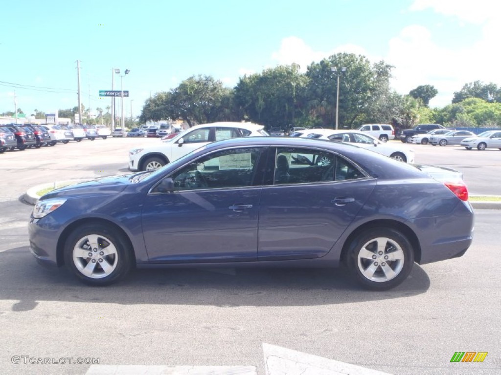 2014 Malibu LS - Atlantis Blue Metallic / Jet Black/Titanium photo #3