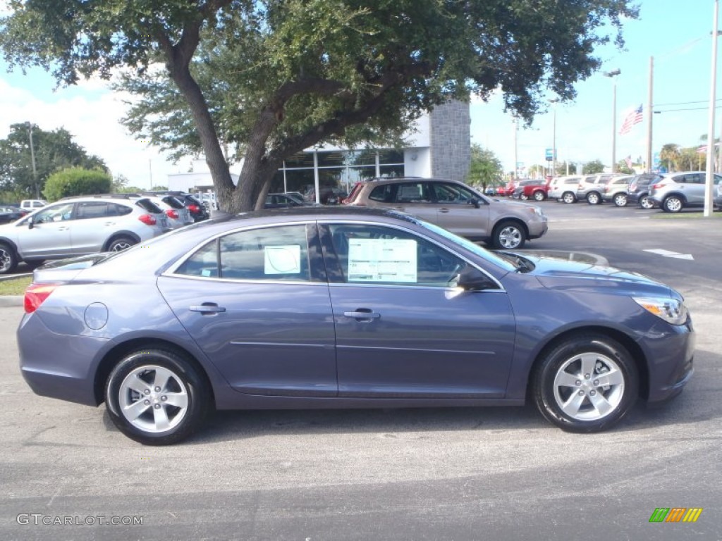 2014 Malibu LS - Atlantis Blue Metallic / Jet Black/Titanium photo #6