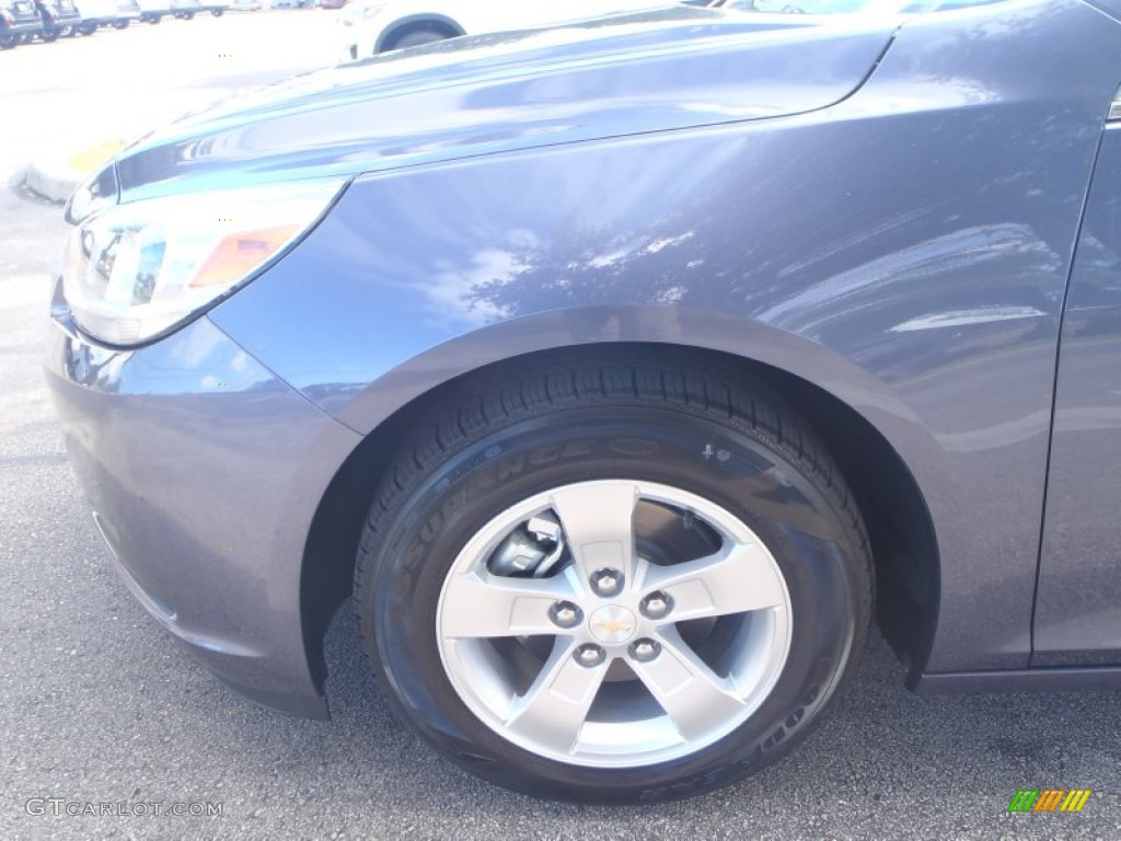 2014 Malibu LS - Atlantis Blue Metallic / Jet Black/Titanium photo #7