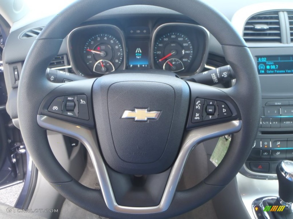 2014 Malibu LS - Atlantis Blue Metallic / Jet Black/Titanium photo #12