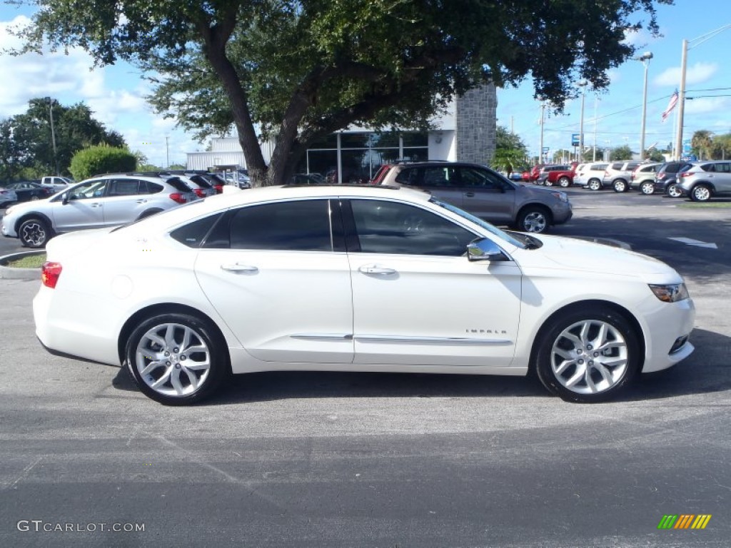 2014 Impala LTZ - White Diamond Tricoat / Jet Black photo #7