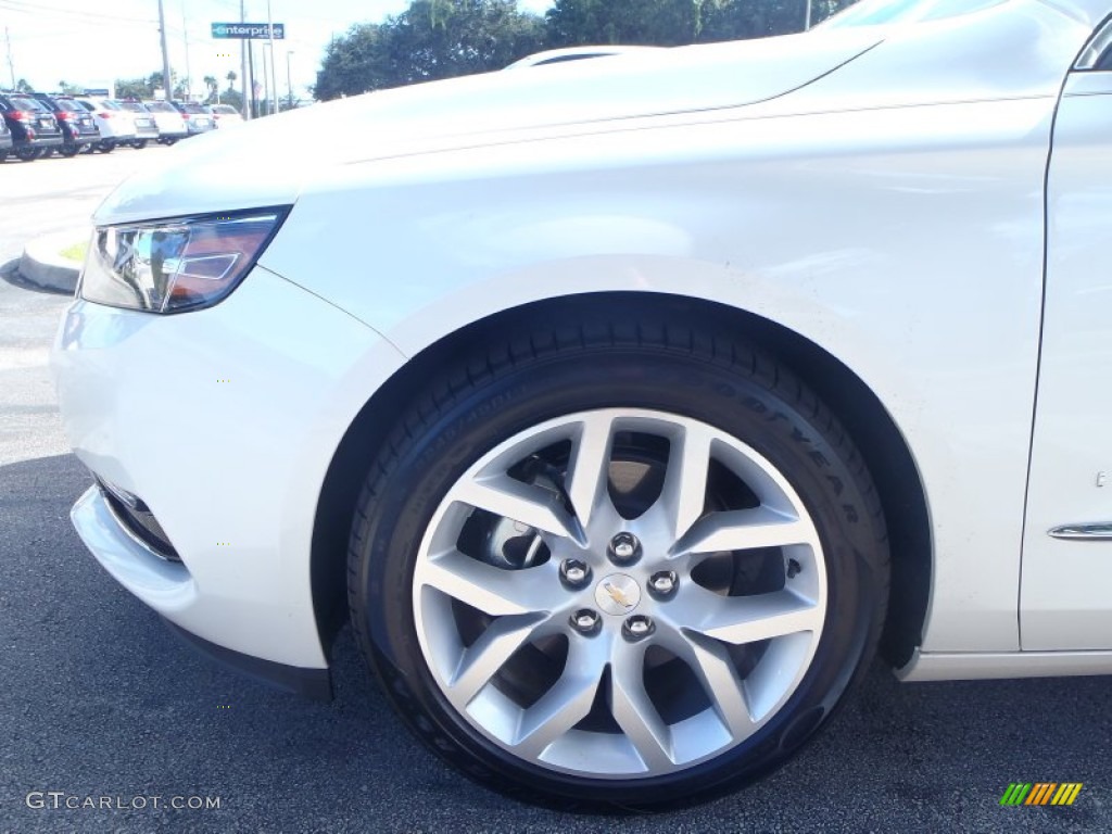 2014 Impala LTZ - White Diamond Tricoat / Jet Black photo #8