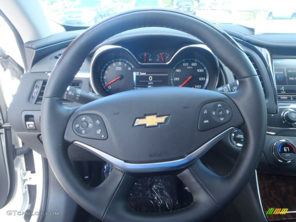 2014 Impala LTZ - White Diamond Tricoat / Jet Black photo #13
