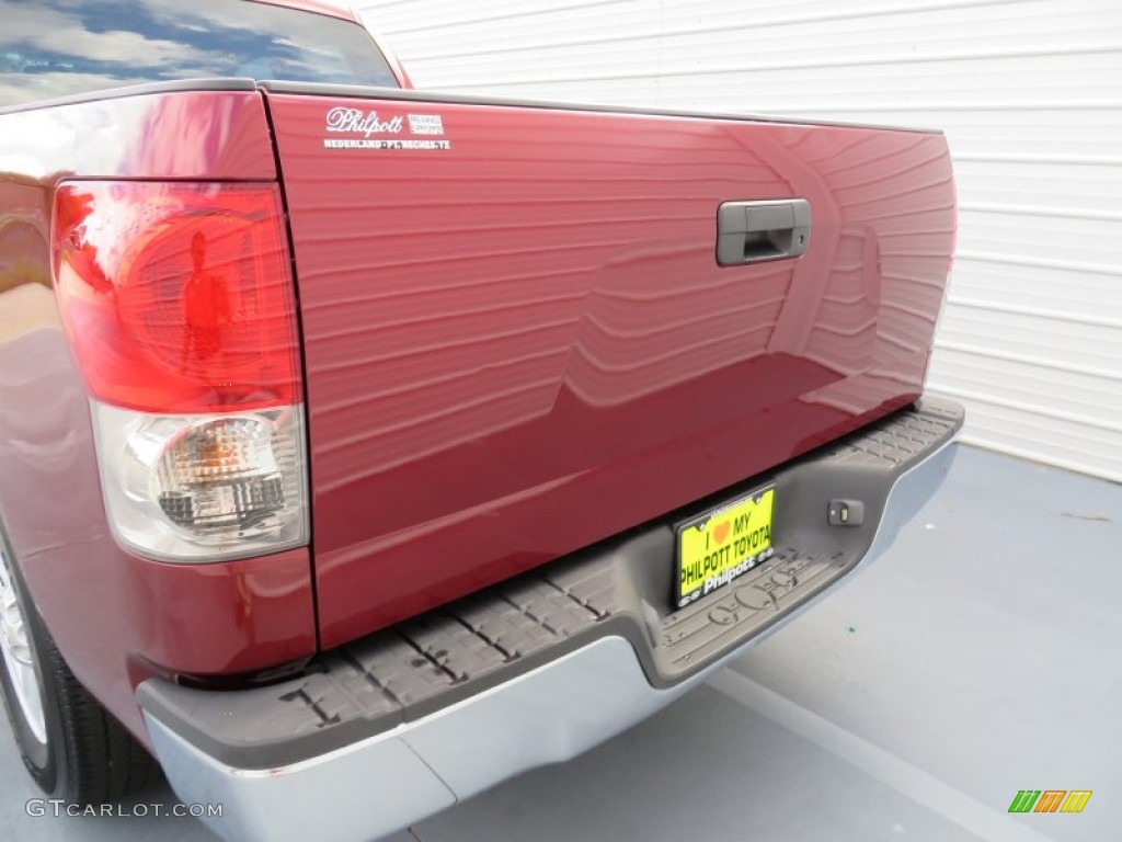 2008 Tundra Double Cab - Salsa Red Pearl / Beige photo #38