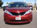 2013 Salsa Red Pearl Toyota Sienna LE  photo #8