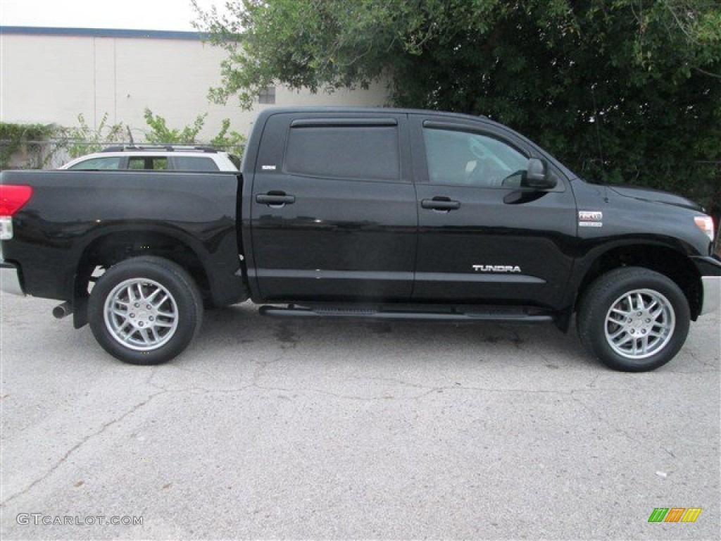 2011 Tundra Texas Edition CrewMax - Black / Graphite Gray photo #2