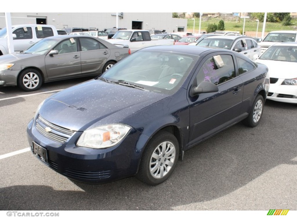 2009 Cobalt LS Coupe - Imperial Blue Metallic / Gray photo #4