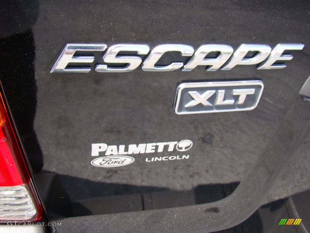2005 Escape XLT V6 - Black / Medium/Dark Flint Grey photo #29