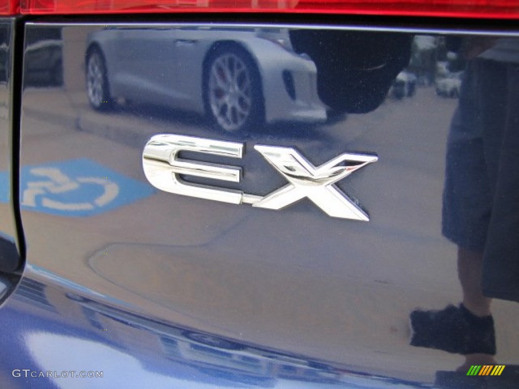 2004 Civic EX Sedan - Eternal Blue Pearl / Gray photo #17