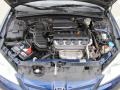 2004 Eternal Blue Pearl Honda Civic EX Sedan  photo #31