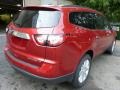 2014 Crystal Red Tintcoat Chevrolet Traverse LT AWD  photo #3