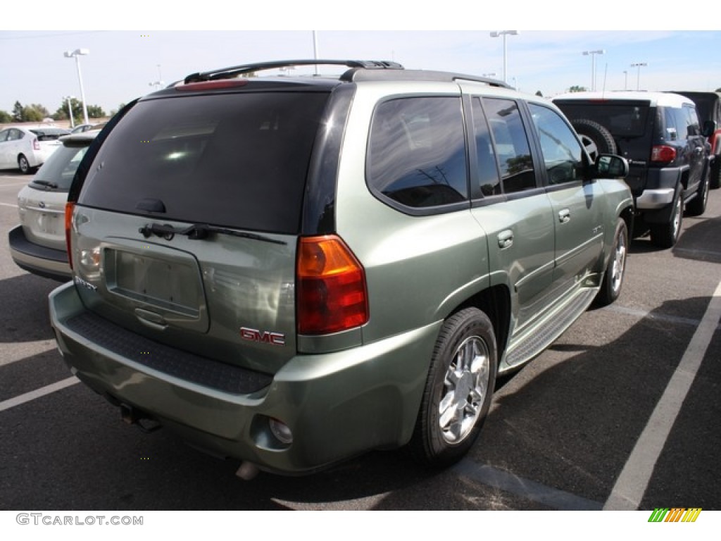 2006 Envoy Denali 4x4 - Emerald Green Metallic / Light Gray photo #2