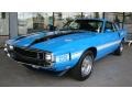 Grabber Blue 1970 Ford Mustang Shelby GT350 Coupe Exterior