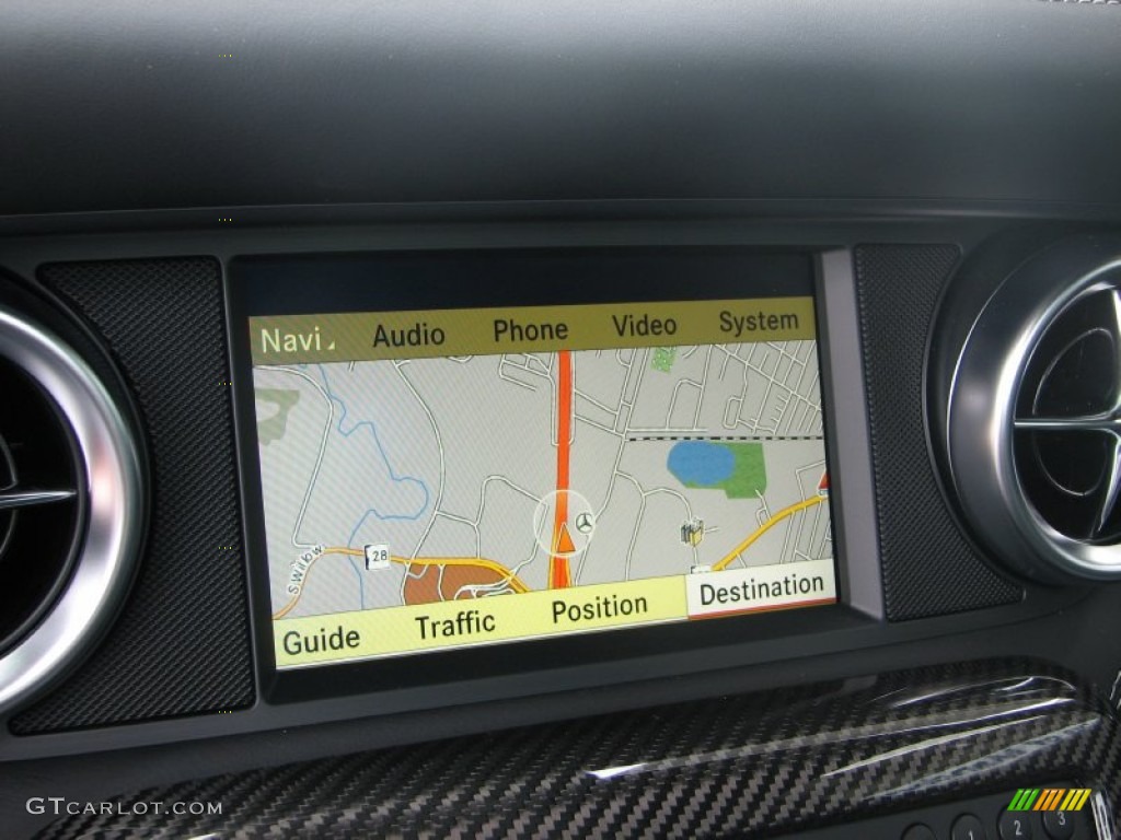 2012 Mercedes-Benz SLS AMG Navigation Photos