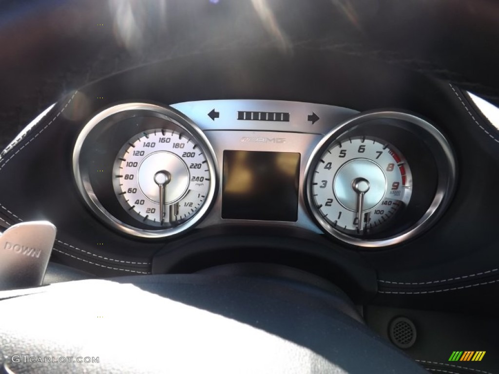 2012 Mercedes-Benz SLS AMG Gauges Photo #86324791