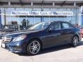 2014 Lunar Blue Metallic Mercedes-Benz E 350 4Matic Sedan  photo #1