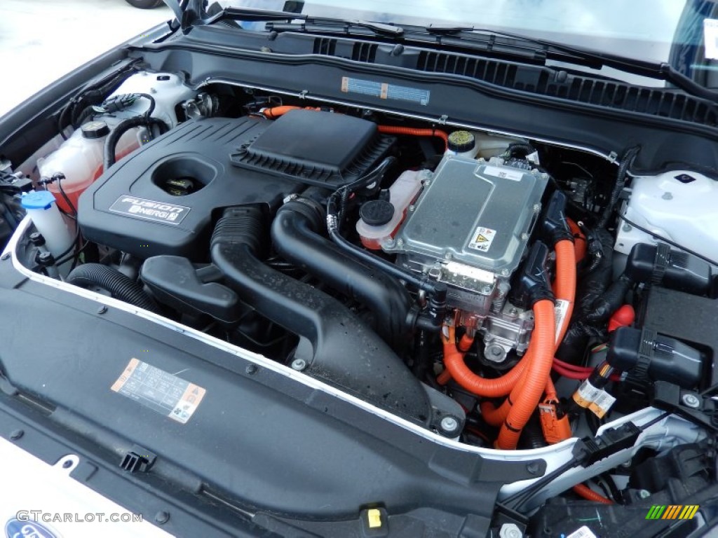 2013 Ford Fusion Energi Titanium Engine Photos