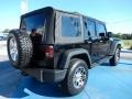 2008 Black Jeep Wrangler Unlimited Rubicon 4x4  photo #5