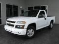 2007 Summit White Chevrolet Colorado LS Regular Cab  photo #3