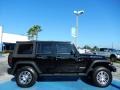 2008 Black Jeep Wrangler Unlimited Rubicon 4x4  photo #6