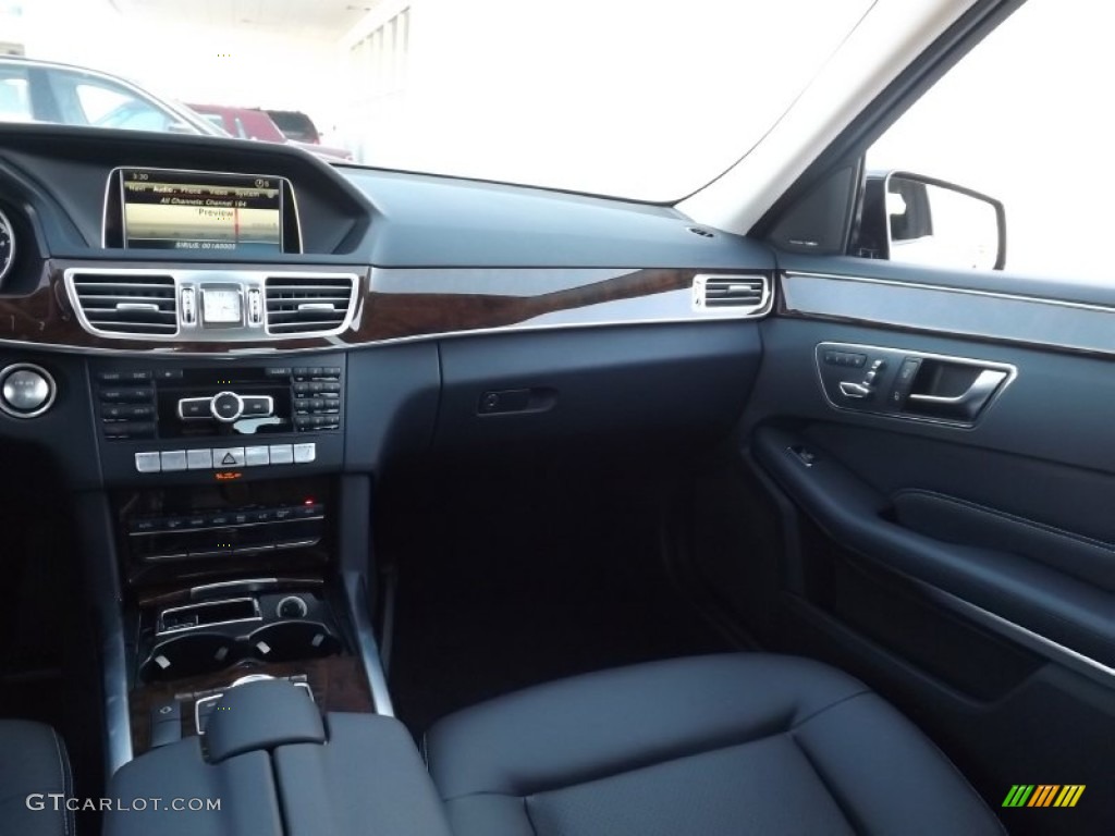 2014 E 350 4Matic Sedan - Black / Black photo #8