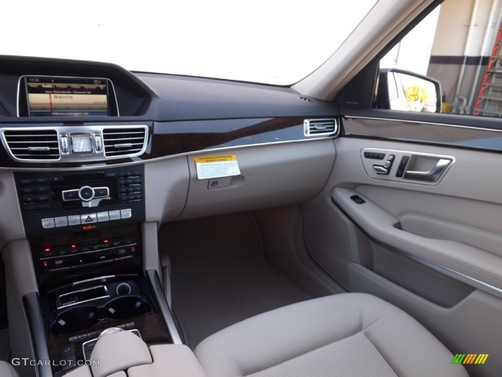 2014 E 350 4Matic Sedan - Lunar Blue Metallic / Silk Beige/Espresso Brown photo #8