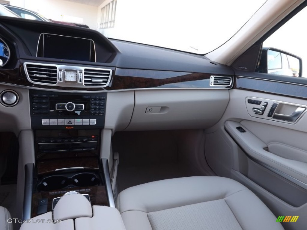 2014 E 350 4Matic Sedan - Black / Silk Beige/Espresso Brown photo #8