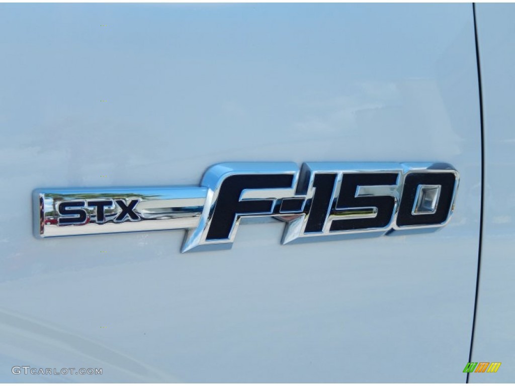 2010 F150 STX SuperCab 4x4 - Oxford White / Medium Stone photo #10
