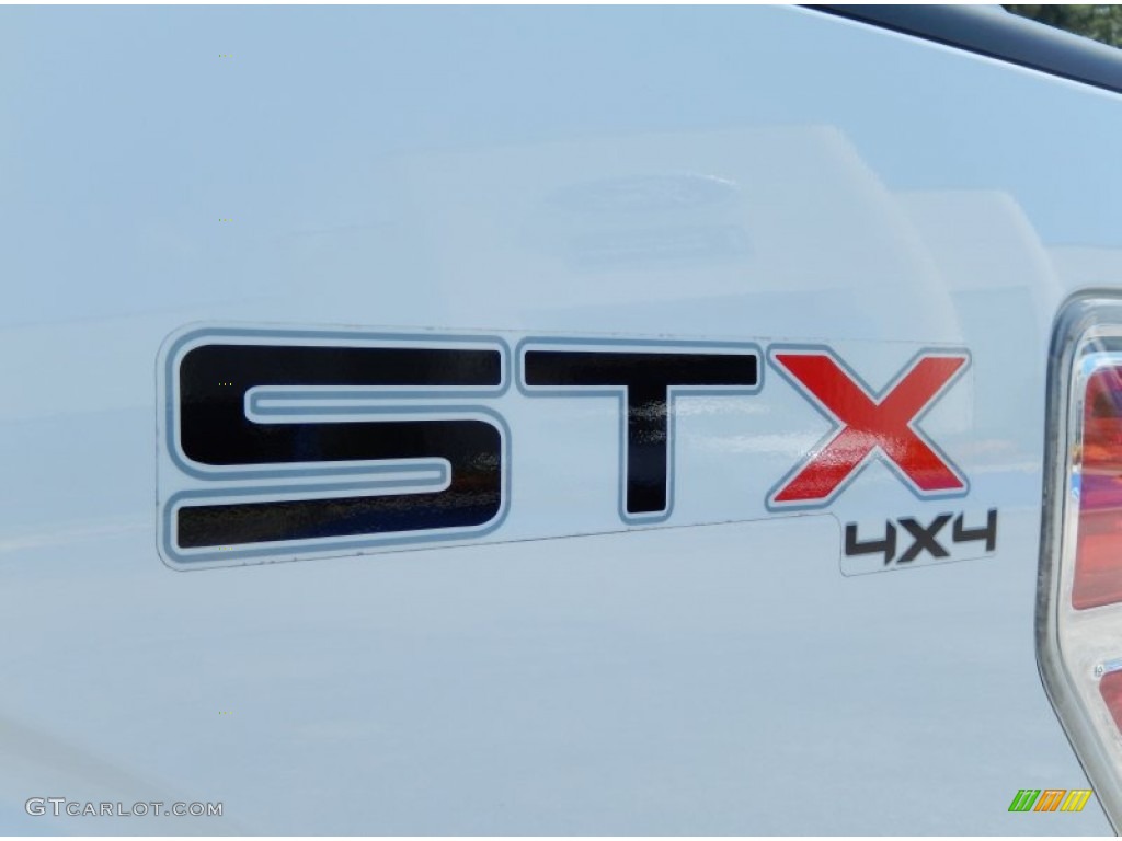 2010 F150 STX SuperCab 4x4 - Oxford White / Medium Stone photo #11