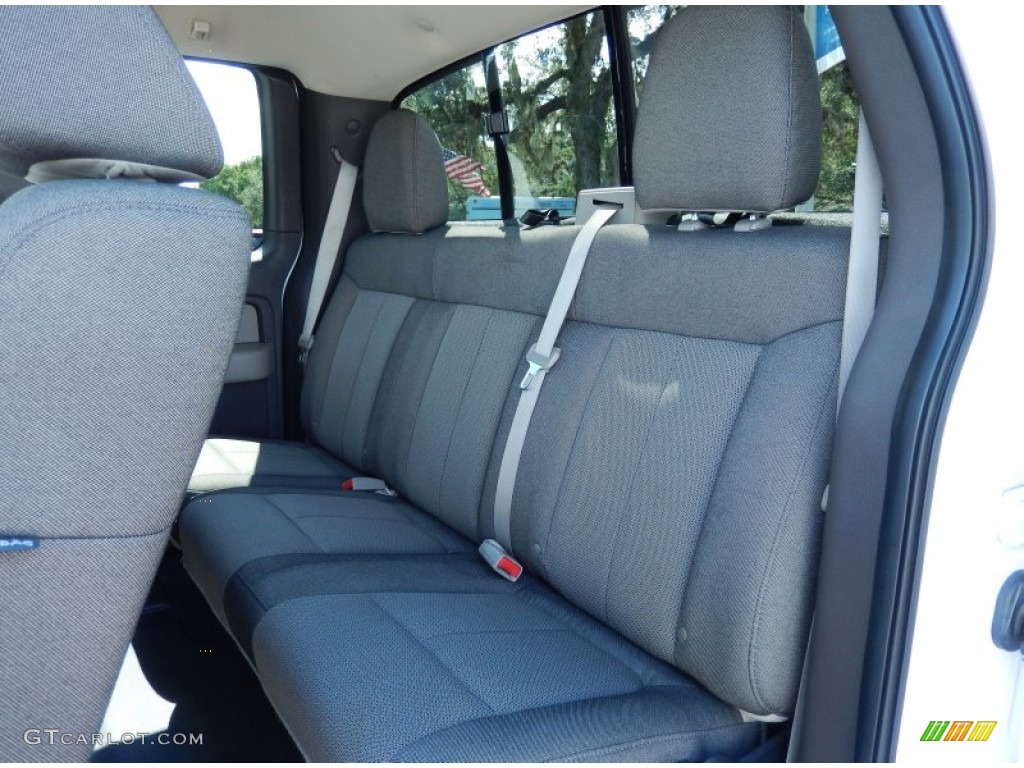 2010 F150 STX SuperCab 4x4 - Oxford White / Medium Stone photo #17