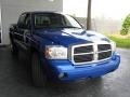 2007 Electric Blue Pearl Dodge Dakota SXT Quad Cab  photo #4